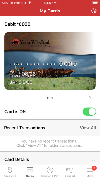 Yampa Valley Bank Mobile screenshot 1