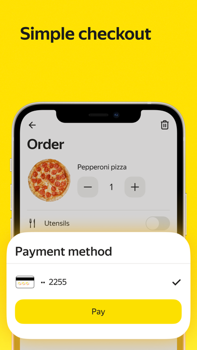 Yandex Eats: food delivery screenshot 2