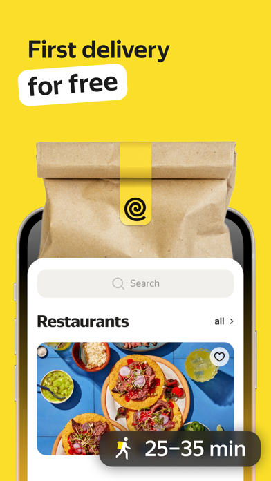Yandex Eats: food delivery screenshot 6