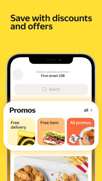 Yandex Eats: food delivery screenshot 5