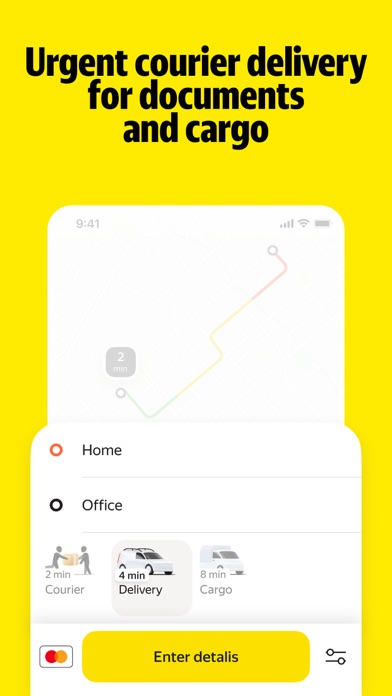 Yandex Go: Taxi Food Market screenshot 2