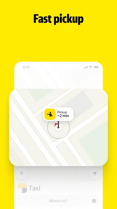 Yandex Go: Taxi Food Market screenshot 5
