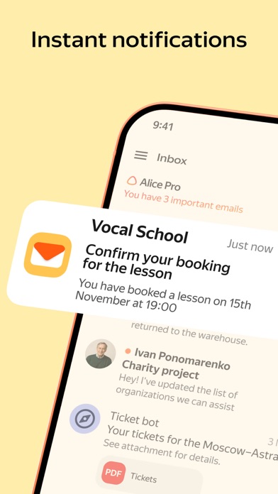 Yandex Mail: Email & Cloud screenshot 6