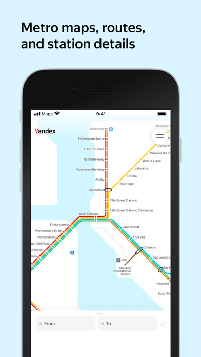 Yandex Metro screenshot 5