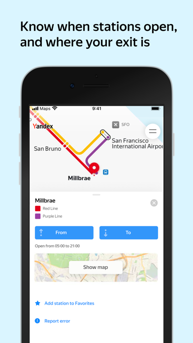 Yandex Metro screenshot 4