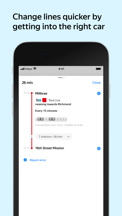 Yandex Metro screenshot 2