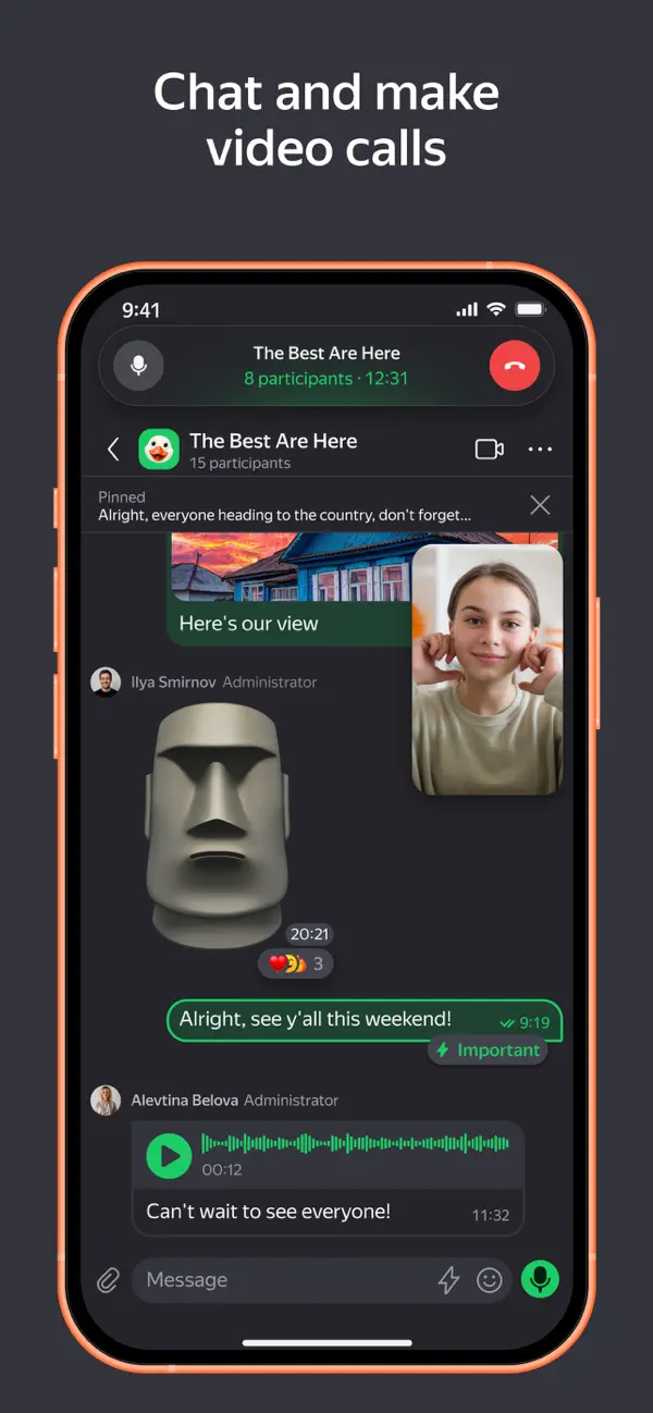Yandex Telemost screenshot 4