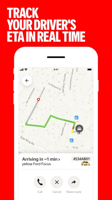 Yango Lite: light taxi app screenshot 1