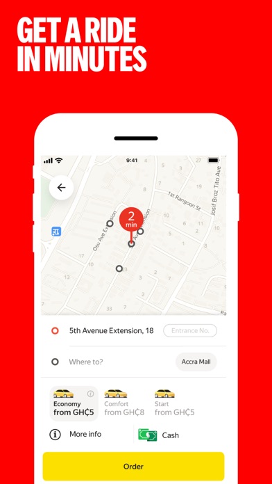 Yango Lite: light taxi app screenshot 3