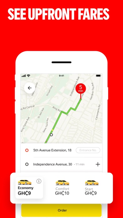 Yango Lite: light taxi app screenshot 2