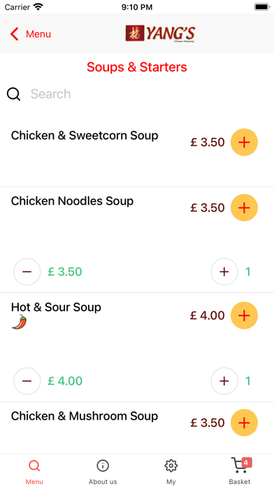 Yang's Chinese Sevenoaks screenshot 8