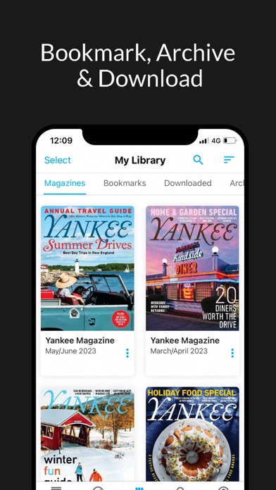 Yankee Magazine screenshot 1