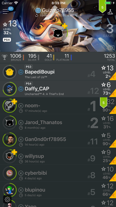 YaPSNapp: PSN App screenshot 10