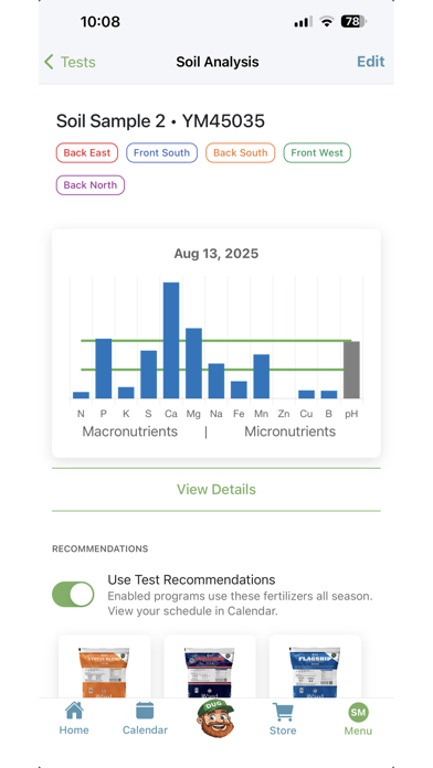 Yard Mastery Lawn Care App screenshot 1