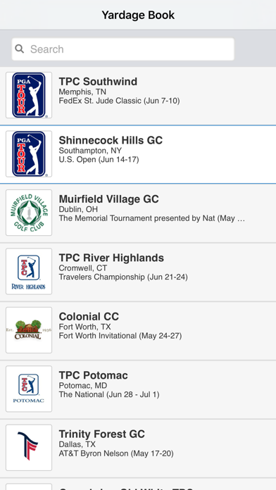 Yardage Book screenshot 2