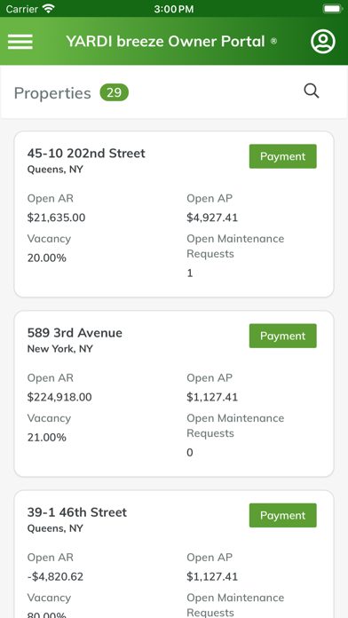 Yardi Breeze Owner Portal screenshot 3