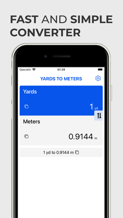 Yards to Meters - yd to m screenshot 5