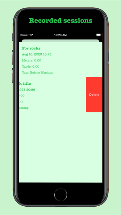 Yarn Yardage screenshot 2