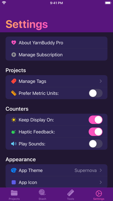 YarnBuddy – Knit and Crochet screenshot 1