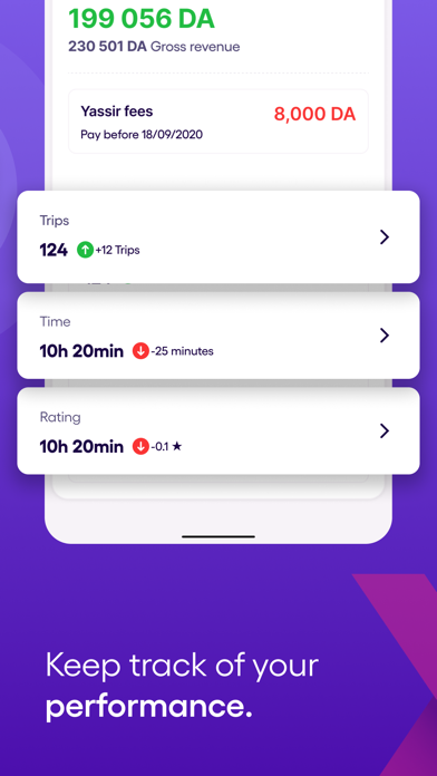 Yassir driver : Partner app screenshot 1
