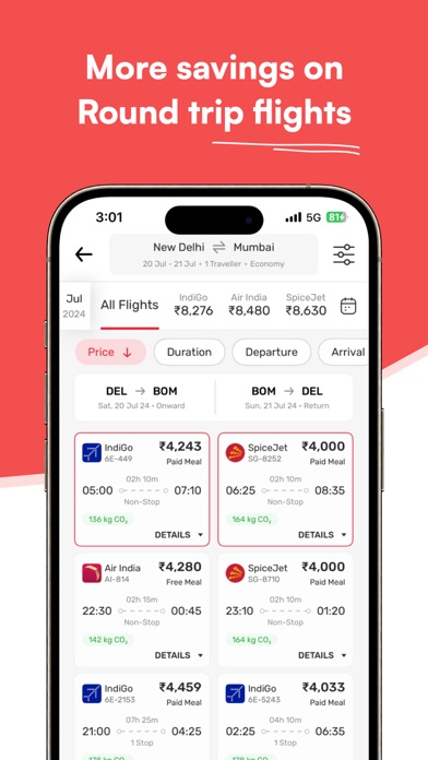 Yatra - Flights, Hotels & Cabs screenshot 3
