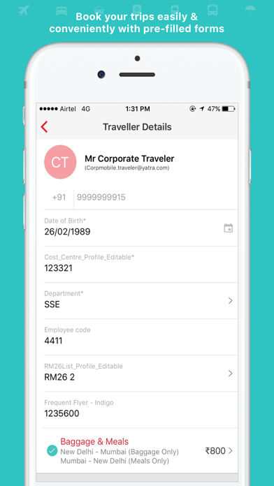 Yatra for Business screenshot 2