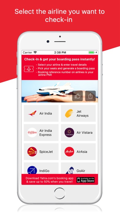 Yatra.com- Flight Web Check-In screenshot 2