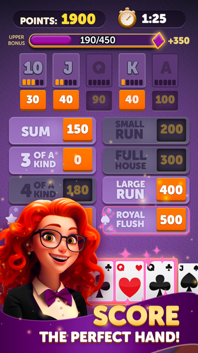 Yatzy Cards screenshot 5