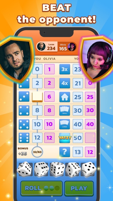 Yatzy - The Classic Dice Game screenshot 2