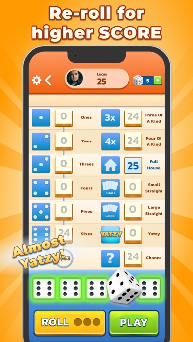 Yatzy - The Classic Dice Game screenshot 4