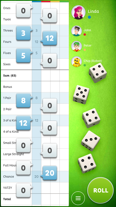 Yatzy screenshot 4