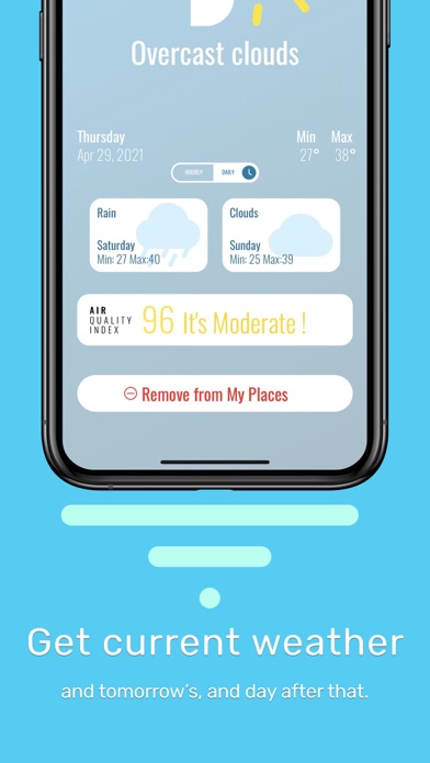 YAWA - Yet Another Weather App screenshot 2