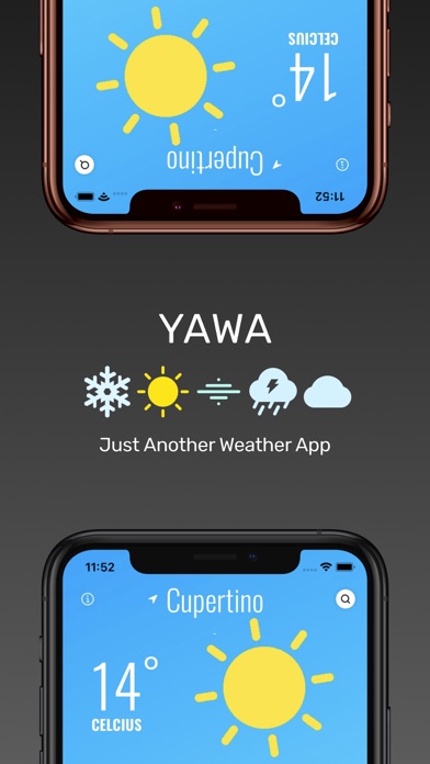 YAWA - Yet Another Weather App screenshot 1