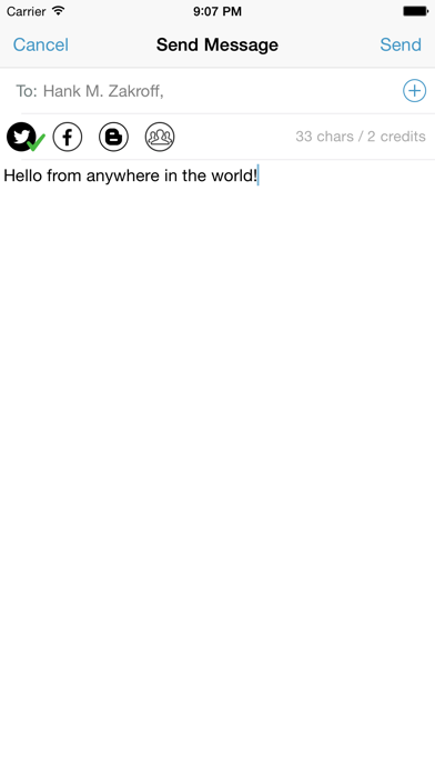 YB Connect screenshot 2