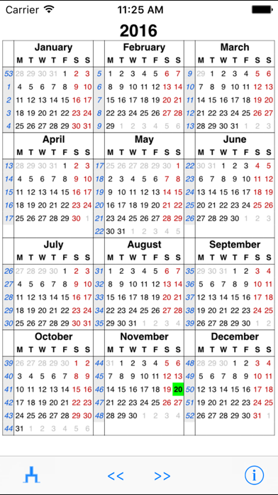 YearViewer screenshot 3
