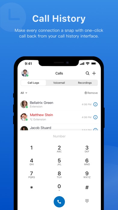 Yeastar Linkus Mobile Client screenshot 2