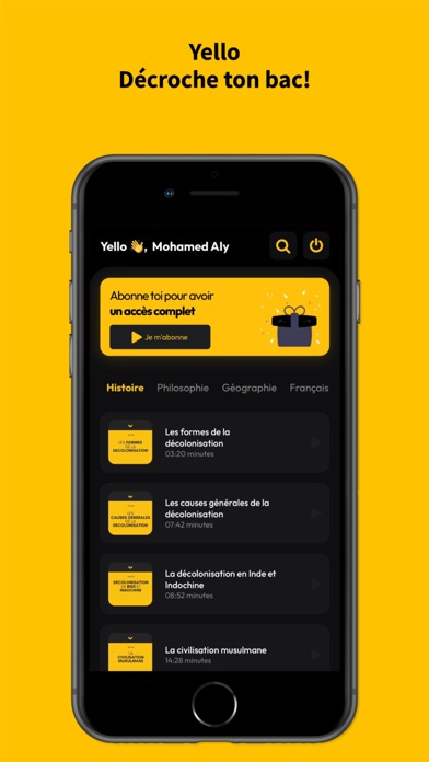 Yello-app screenshot 4