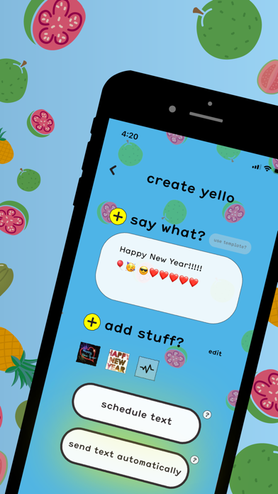 Yello - Text on Time screenshot 4