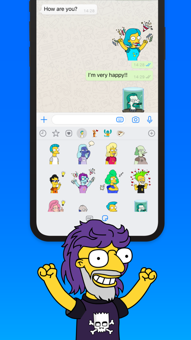 Yellow Avatar Face Maker screenshot 1