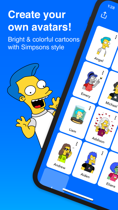 Yellow Avatar Face Maker screenshot 6