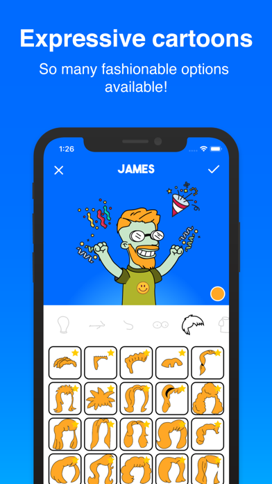 Yellow Avatar Face Maker screenshot 2