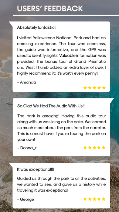 Yellowstone Audio Tour Guide screenshot 1