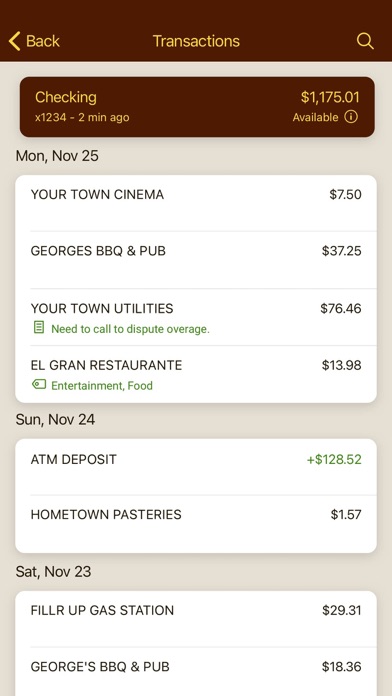 Yellowstone Bank screenshot 1