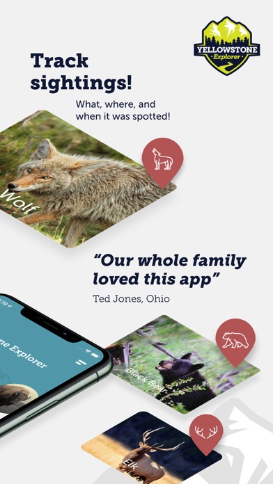 Yellowstone Explorer -Track It screenshot 6