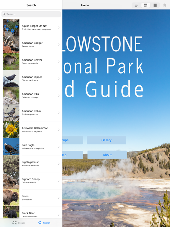 Yellowstone NP Field Guide screenshot 8