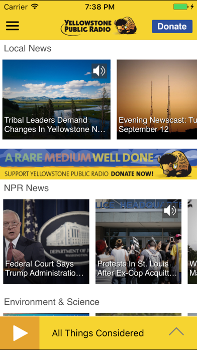 Yellowstone Public Radio App screenshot 4