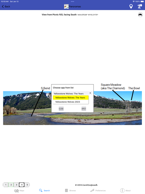 Yellowstone SPOTR screenshot 3