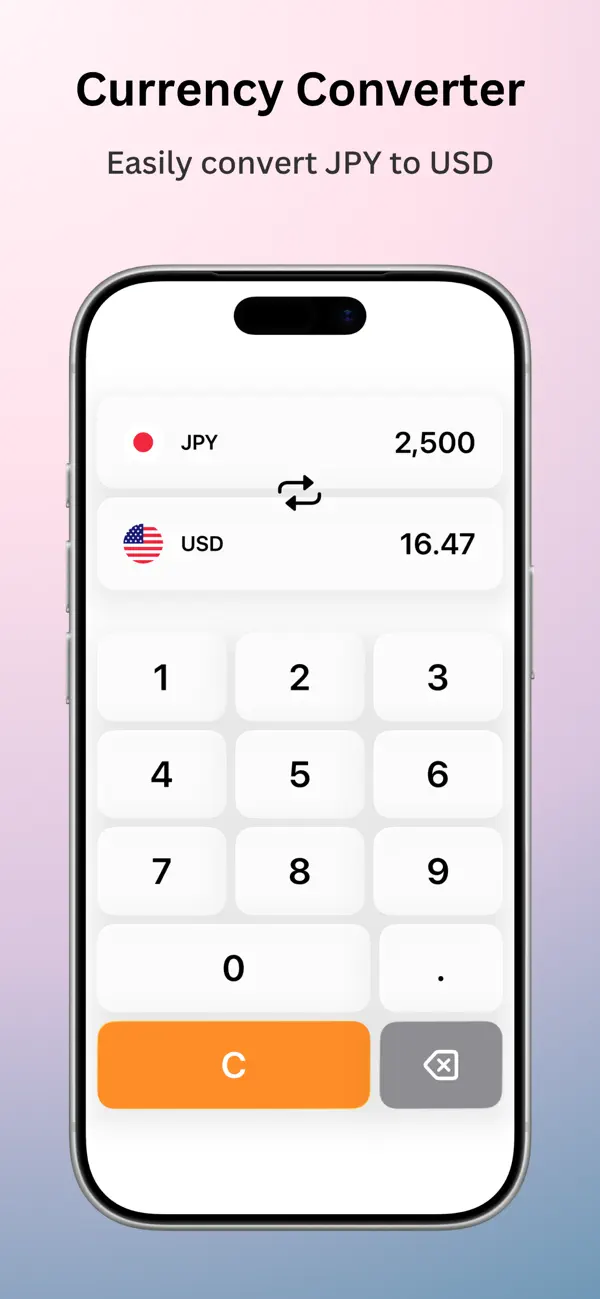 Yen to Dollars Converter screenshot 3