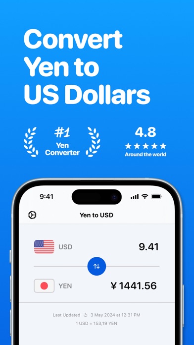 Yen to USD Currency Converter screenshot 3