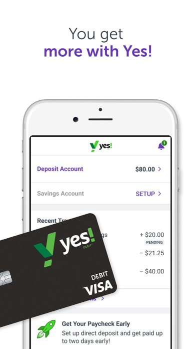 Yes! Debit screenshot 4